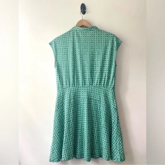 Boden Easy Jersey Green Shirt Dress - 8P - Picture 8 of 16
